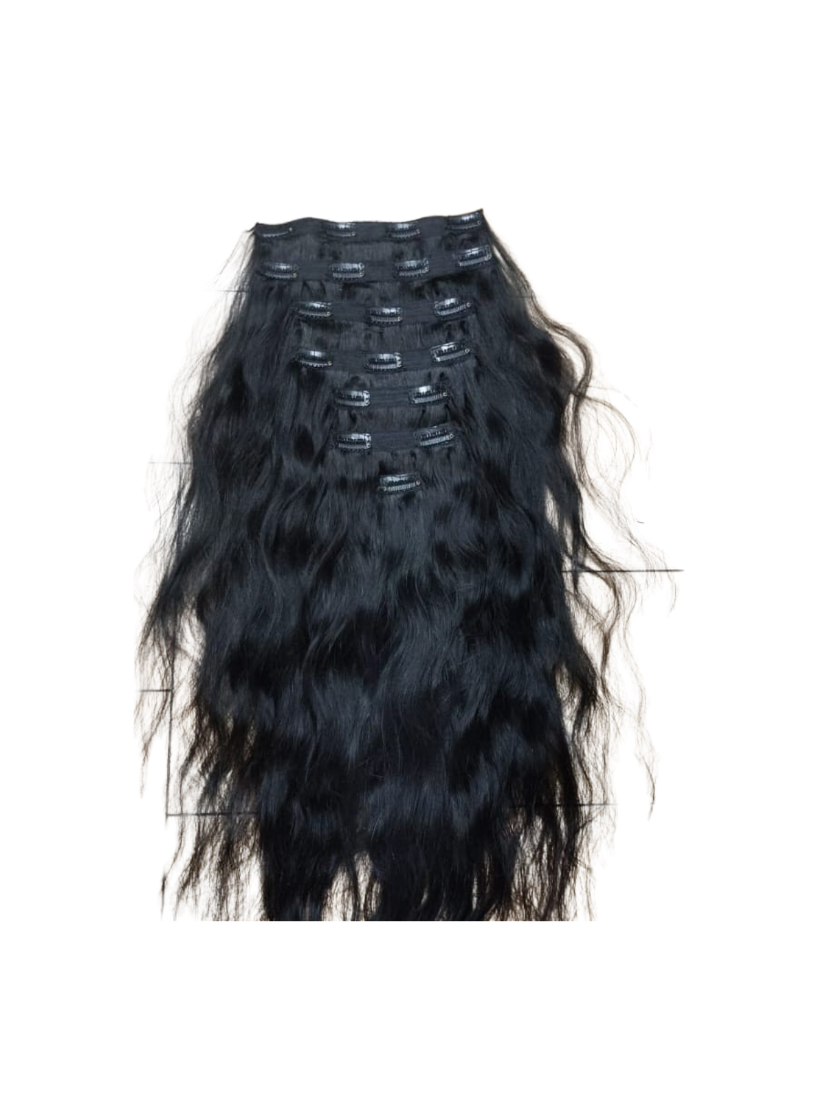 Natural Wavy Clip-In Hair Extensions