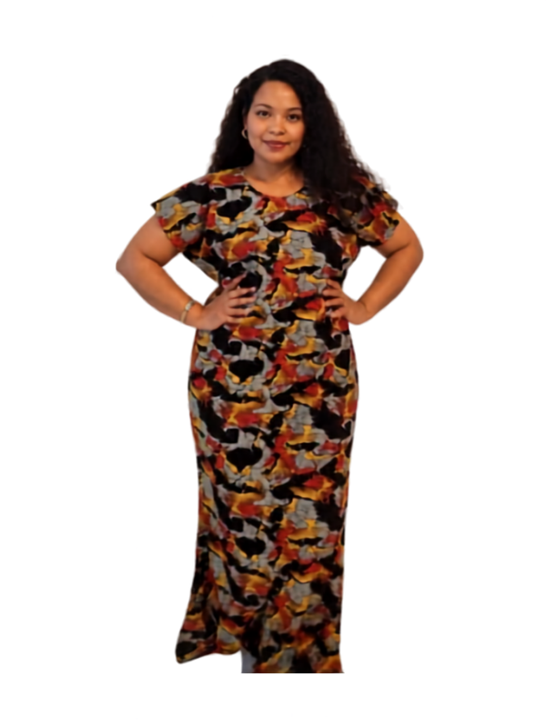 Colourful Splatter Dress