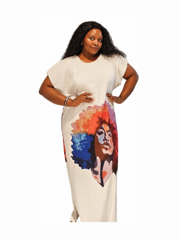 Afro Portrait Dress