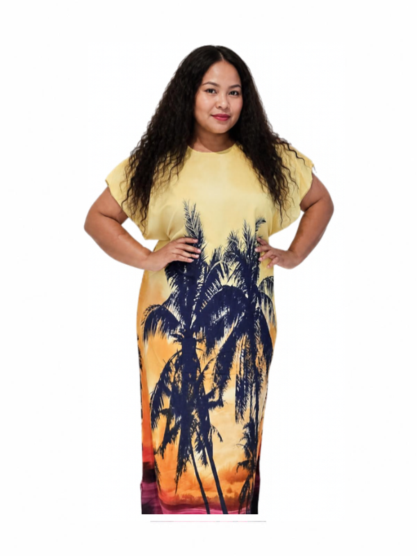 Beach Styled Floral Gown