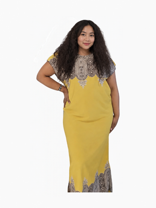 Bright Yellow Gown