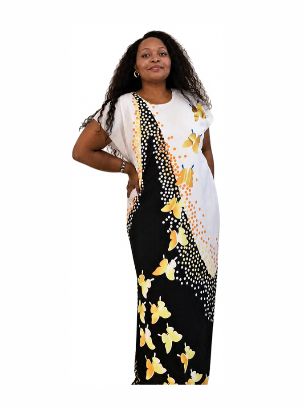 Butterfly Polka Dress